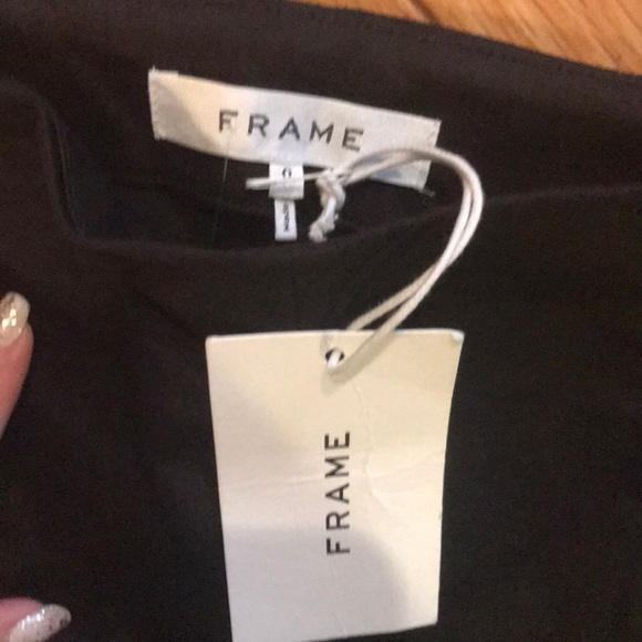 FRAME Denim High Pencil pant black size 0 - Picture 14 of 14